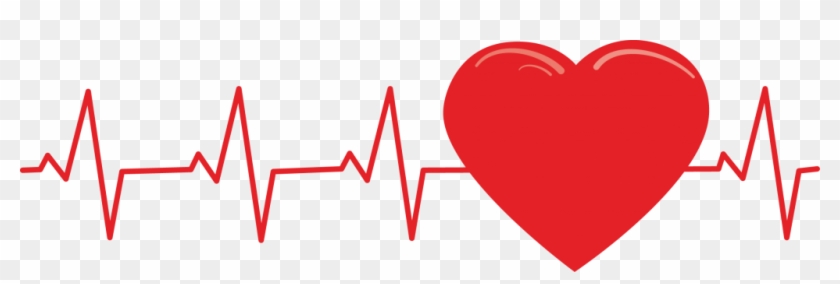 Ekg-herz - Heart Beat Clip Art #1047700