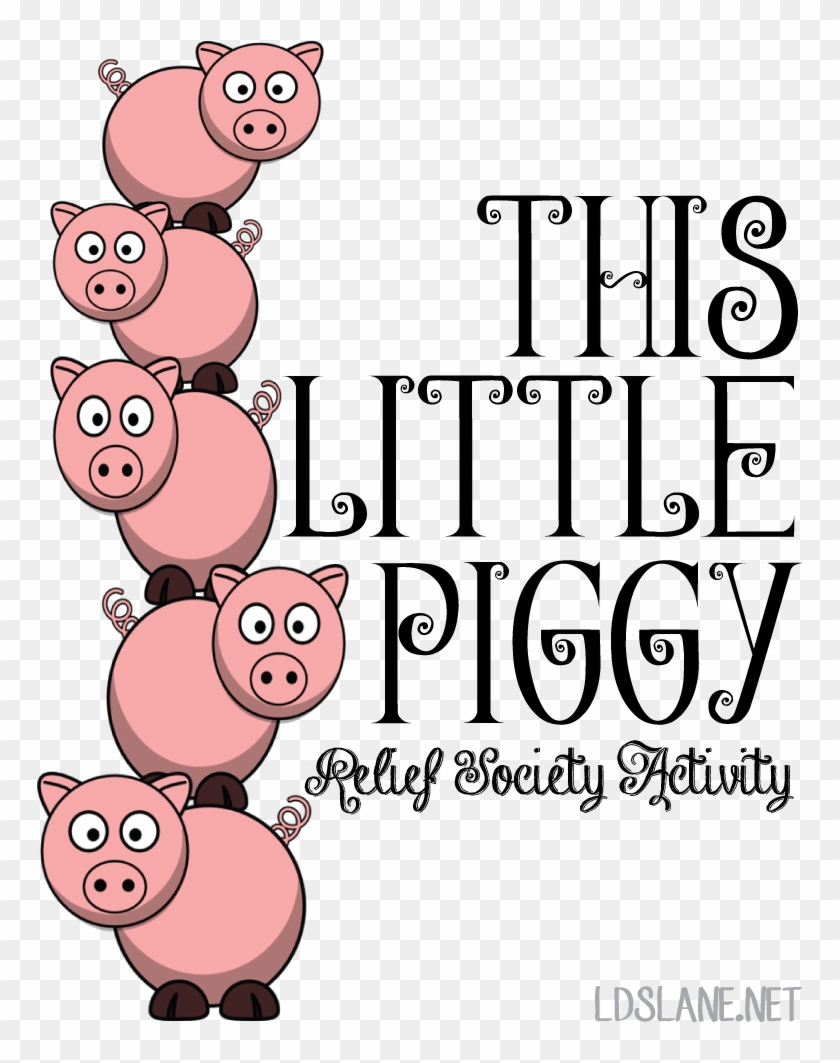 Pig Clipart This Little Piggy - Pink Piggy Twin Duvet #1047736