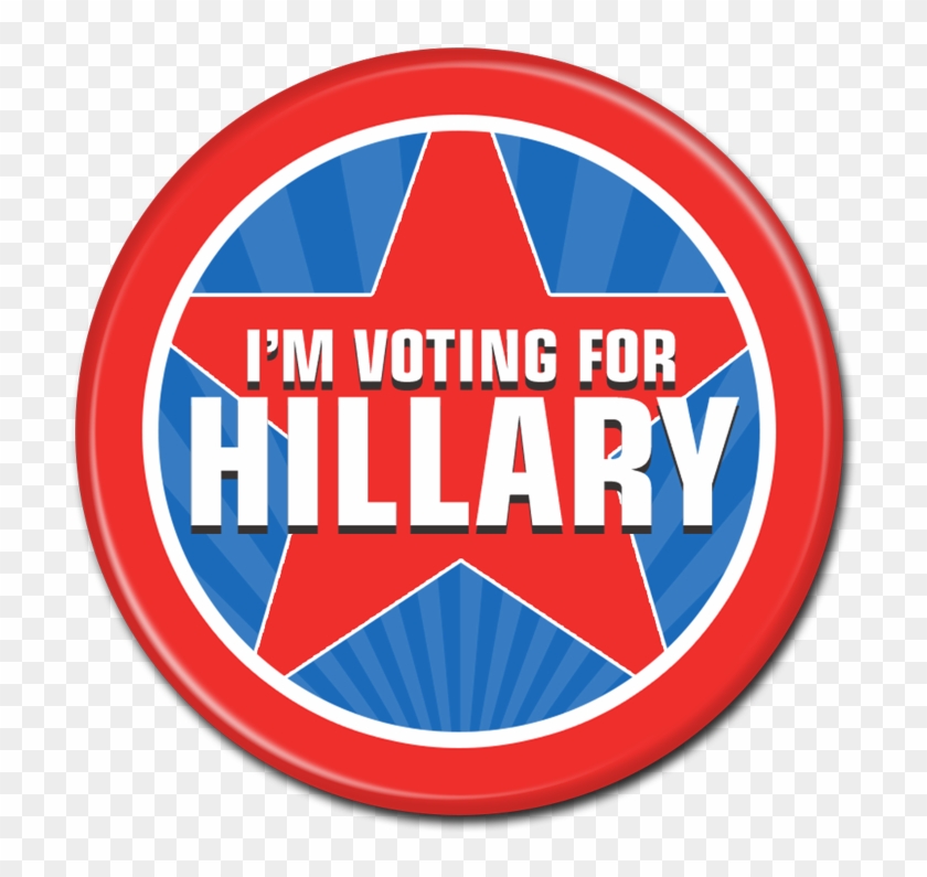 Hillary Clinton Button - Circle #1047748