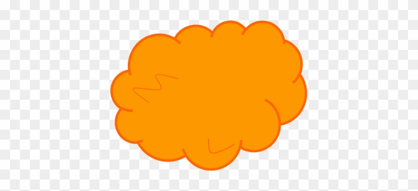 Orange Cloud - Orange Cloud Clipart #1047813