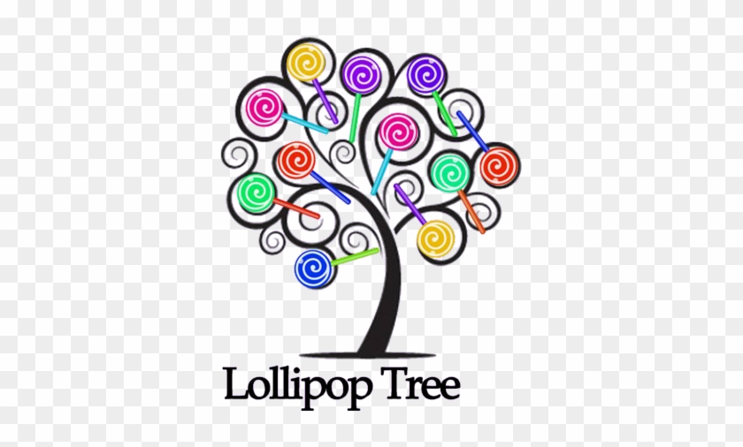 Lollipop Clipart Lollipop Tree - Swirly Tree #1047830