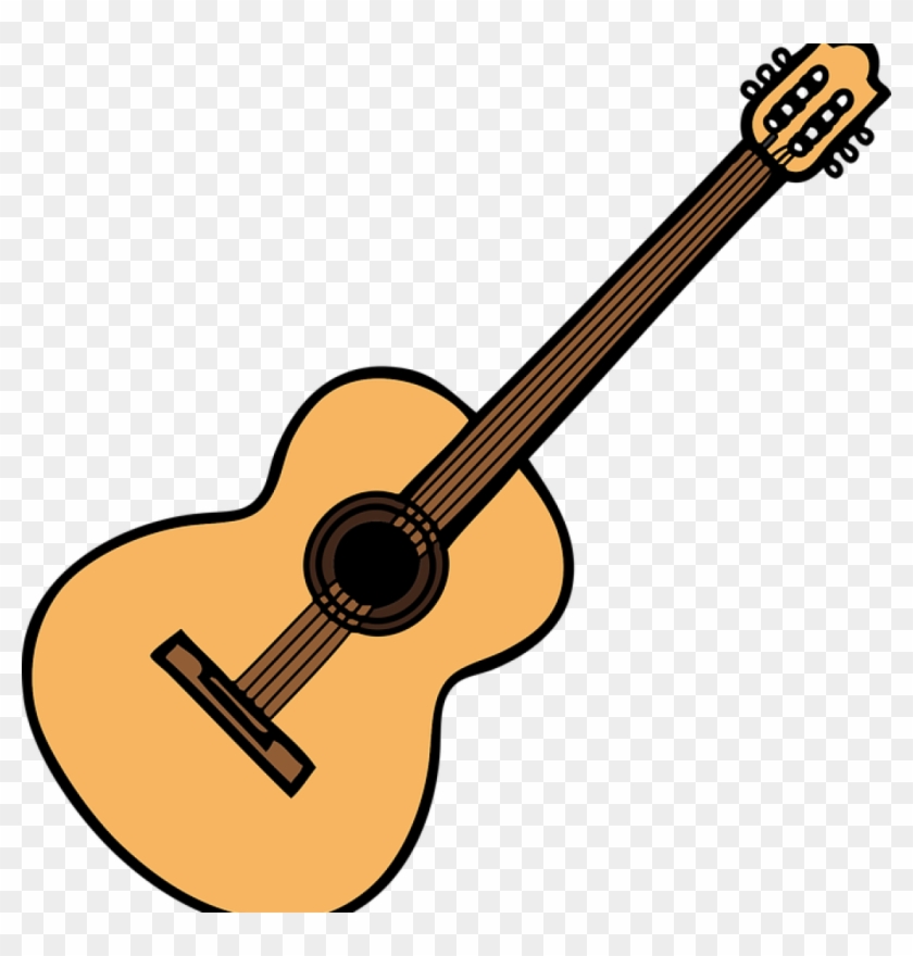 Guitar Clipart Acoustic Music Free Vector Graphic On - Clip Art #1047897
