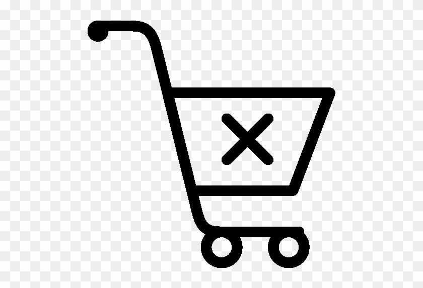 Pixel - Empty Shopping Cart Icon #1047937