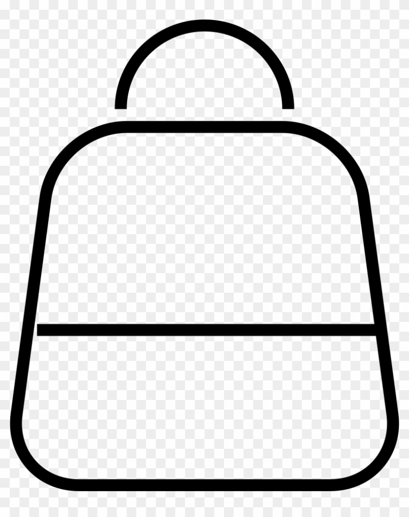 Book Bag Outline Colouring Sheet (teacher made) - Twinkl