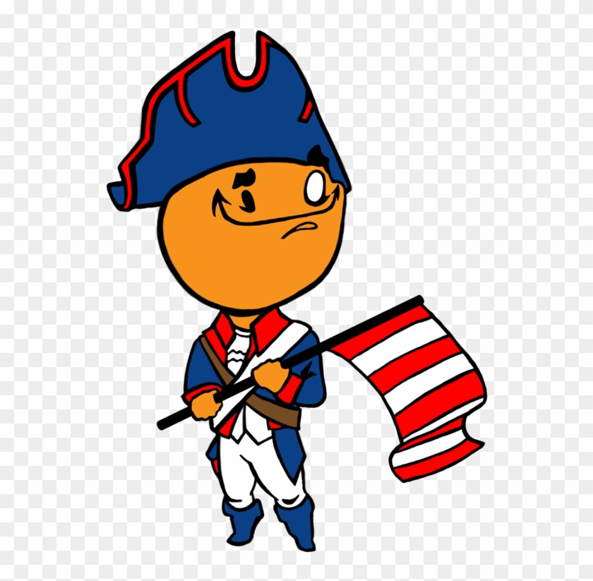 Kwak Chibi Patriot With Flag By Kwakedoutproductions - Chibi Patriot #1048033