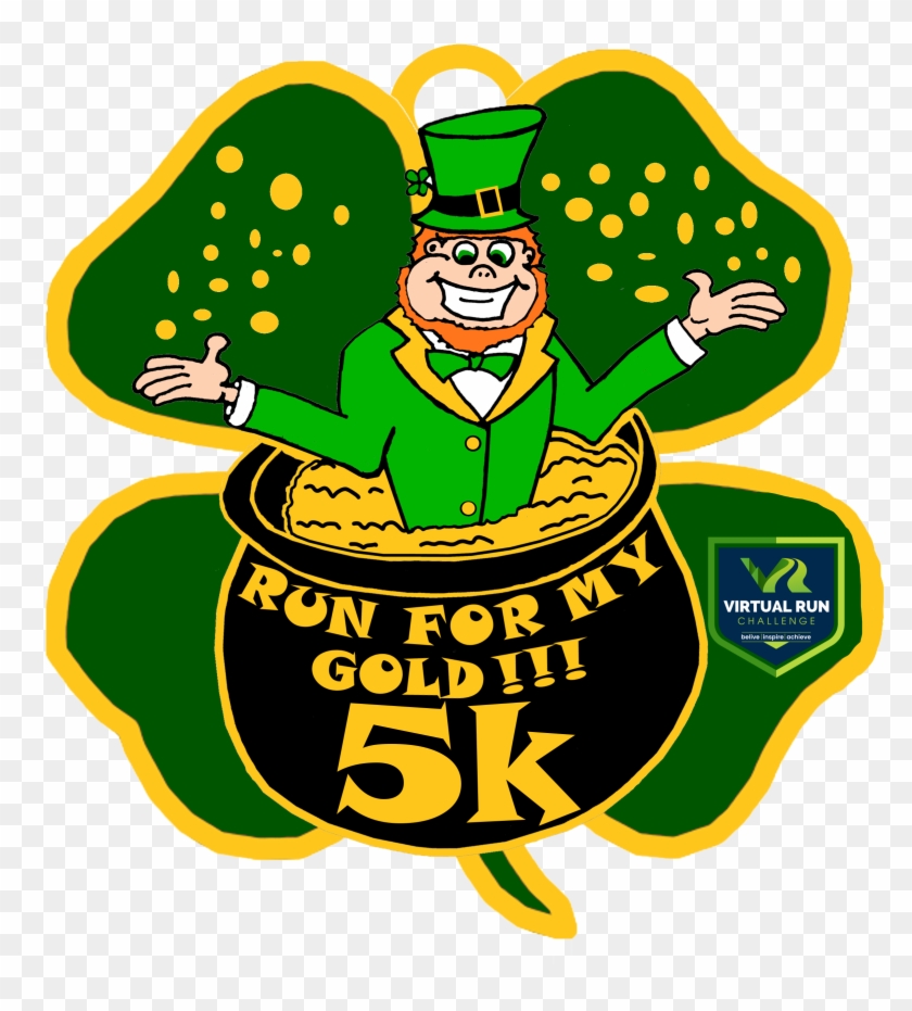 Virtual 5k Races, Virtual 5k With Medals, Virtual 5ks - Saint Patrick's Day #1048163