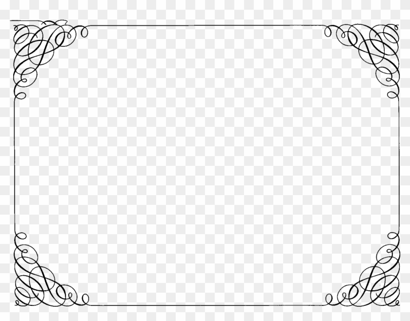 Images Of Certificate Borders - Elegant Border For Certificate Png #1048232