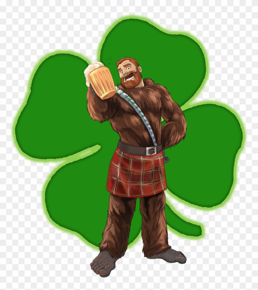 Wookiee St Patrick's Day - Illustration #1048235