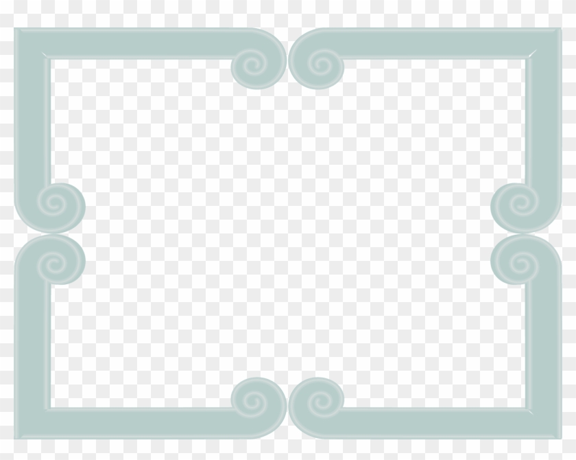 Blue Classic Frame - Circle #1048292