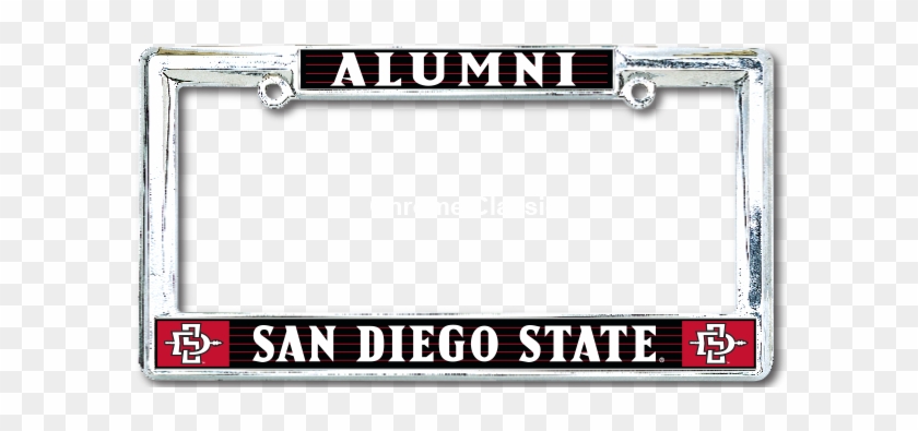 Chrome Classic College License Frame - Games #1048300