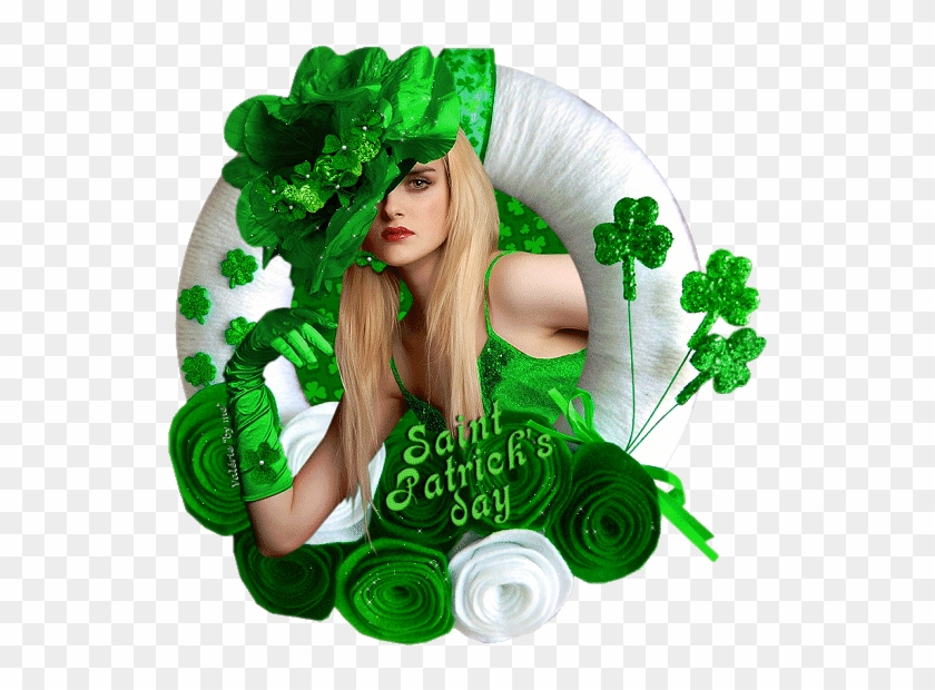 St Patrick Day Cartoon Gifs Images - Tubes Femme St Patricks Day - Free  Transparent PNG Clipart Images Download
