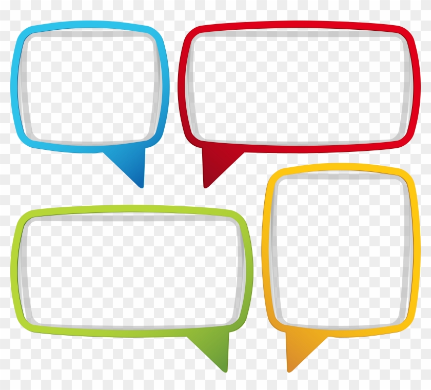 Paper Dialog Box Clip Art - Speech Bubble Frame #1048373