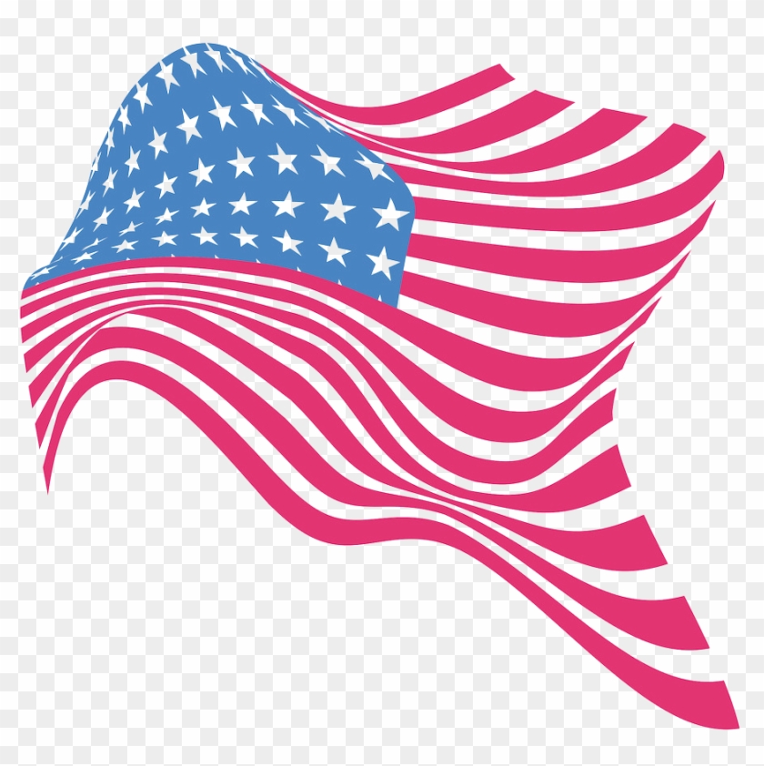Flag Of The United States Clip Art - Royalty-free #1048382