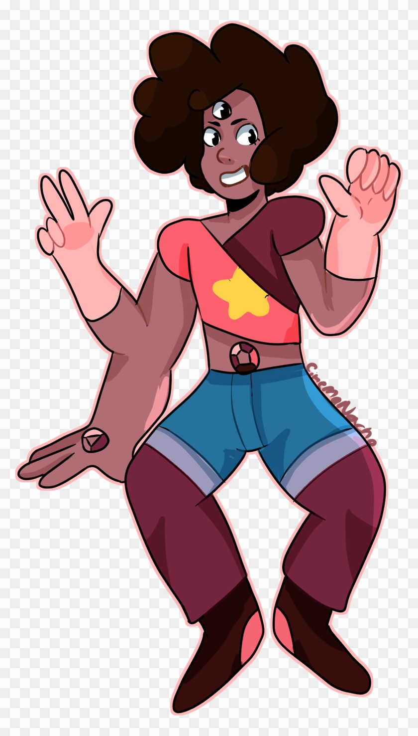 Look Its A Fusion I Uploaded This A While Ago On Youtube - Steven Universe Padparadscha Fusion #1048407