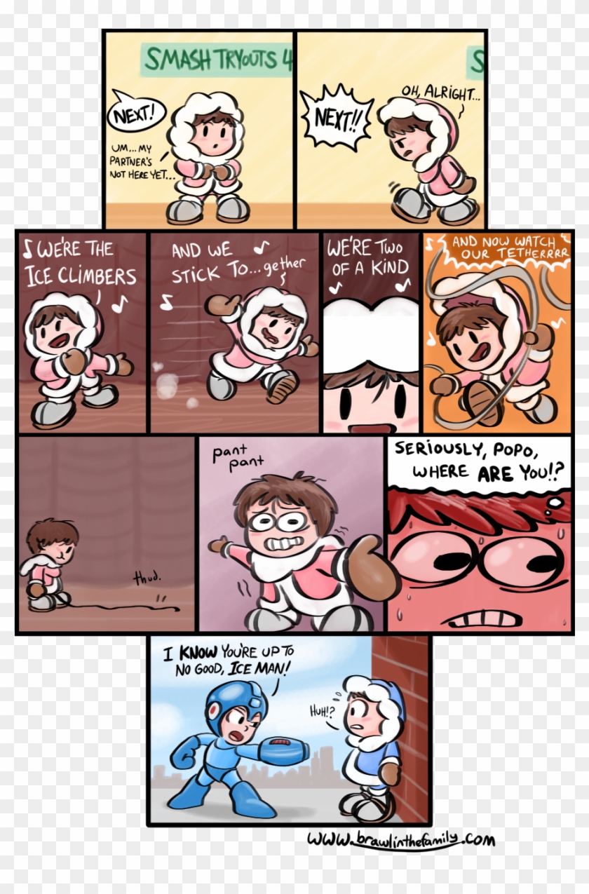 Smash Tryouts4 Oh, Alright - Super Smash Bros Ice Climbers Comic #1048526