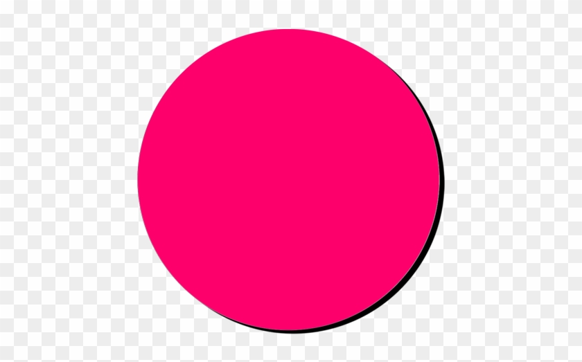 Pink Background Kolorcoat™ Beer Bucket Coaster - Circle #1048533