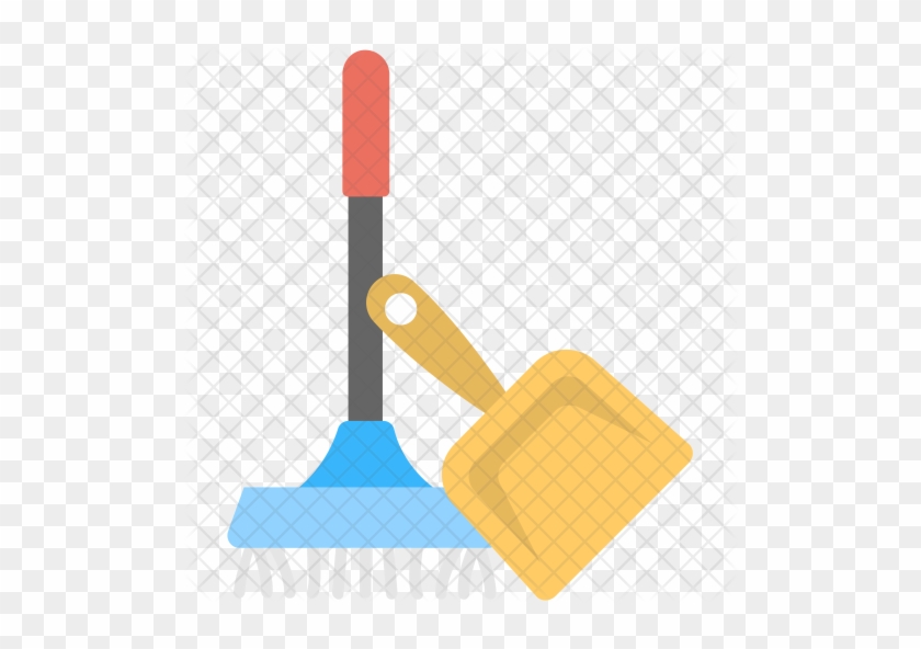 Cleaning Tools Icon - Broom #1048685