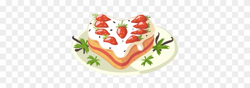 Strawberry Romance - Fruit Cake #1048789