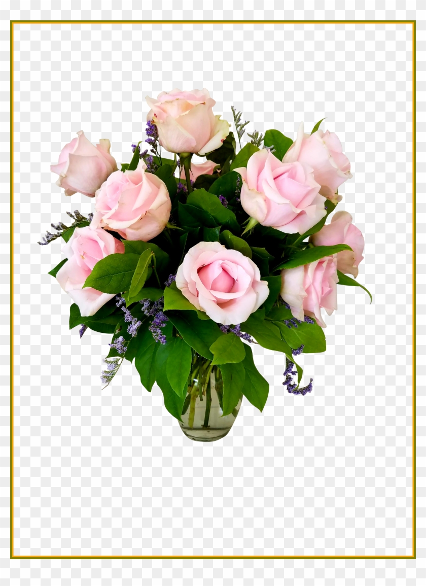 Appealing A Dozen Of Pink Bouquet Love U Romance Flower - Floribunda #1048806