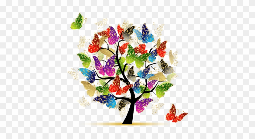 Tree Of Life Butterflies #1048828