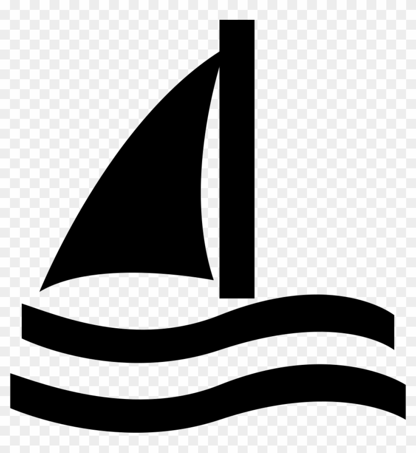 Sailboat Clipart Waterways - Sail #1048862
