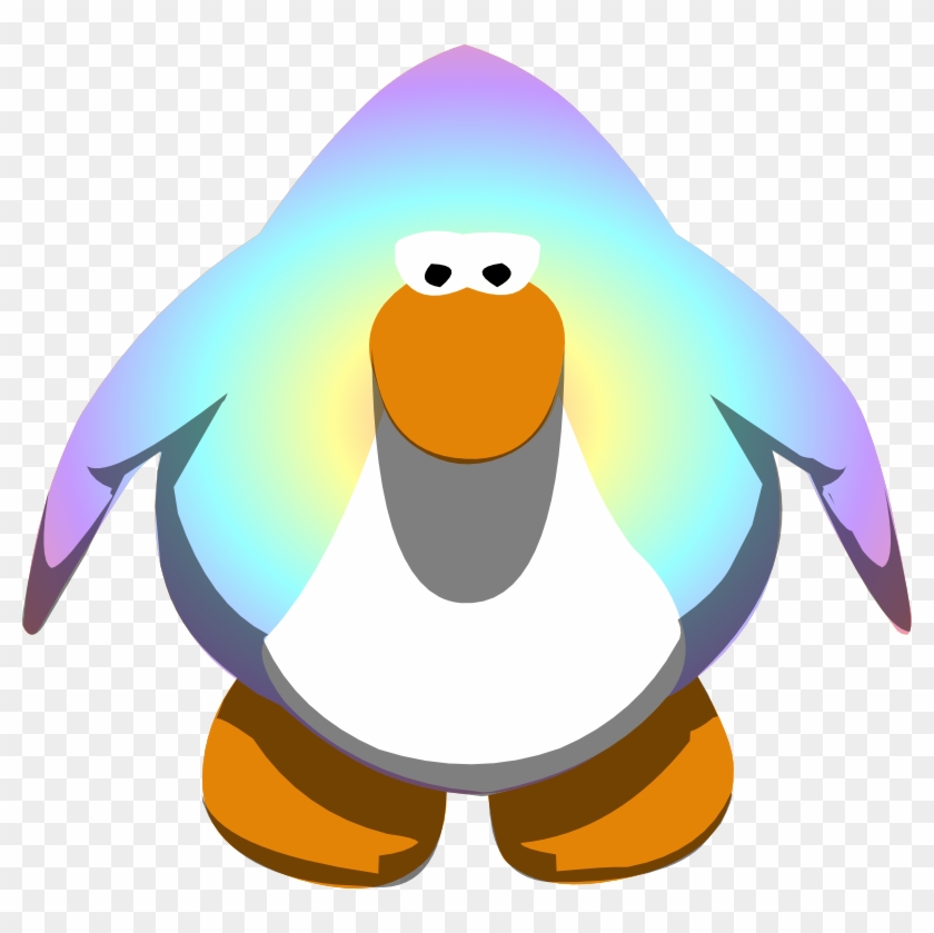 Rainbow Penguin Fanart - Club Penguin Rainbow Penguin #1048985