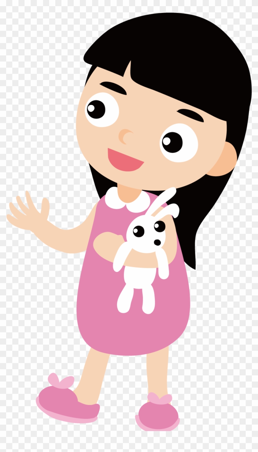 Child Girl Clip Art - Cartoon #1049132