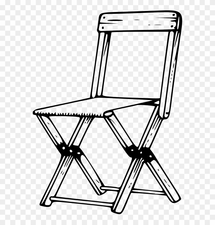 Medium Image - Camping Chair Clipart #1049267