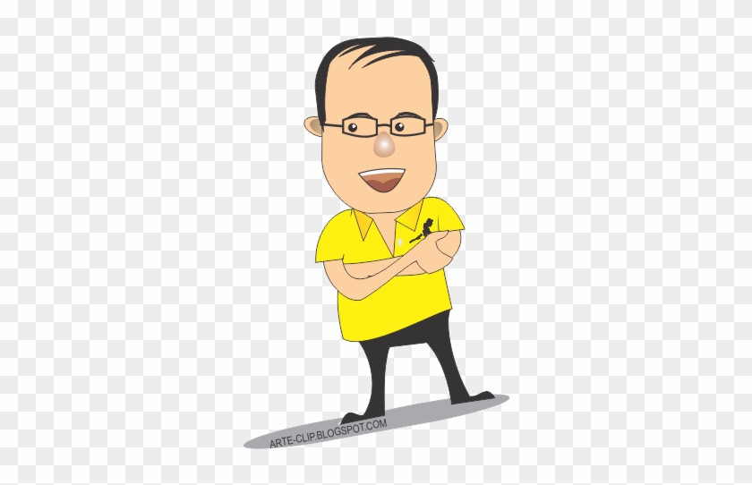 Presidents Clipart Noynoy - Caricature Of Noynoy Aquino #1049316