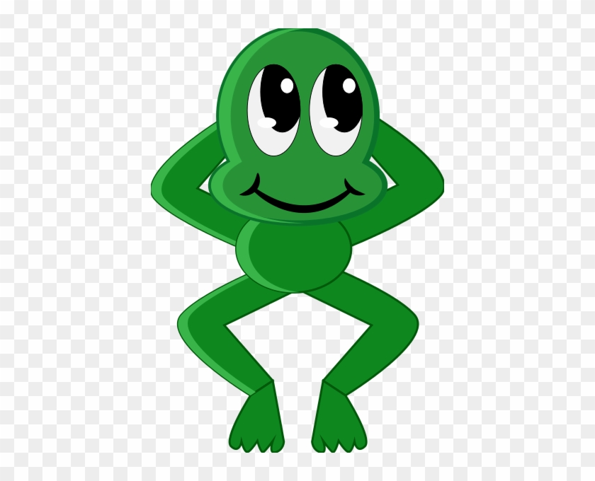 Image For Frog Happy Relaxed Animal Clip Art - Froggy Png #1049336