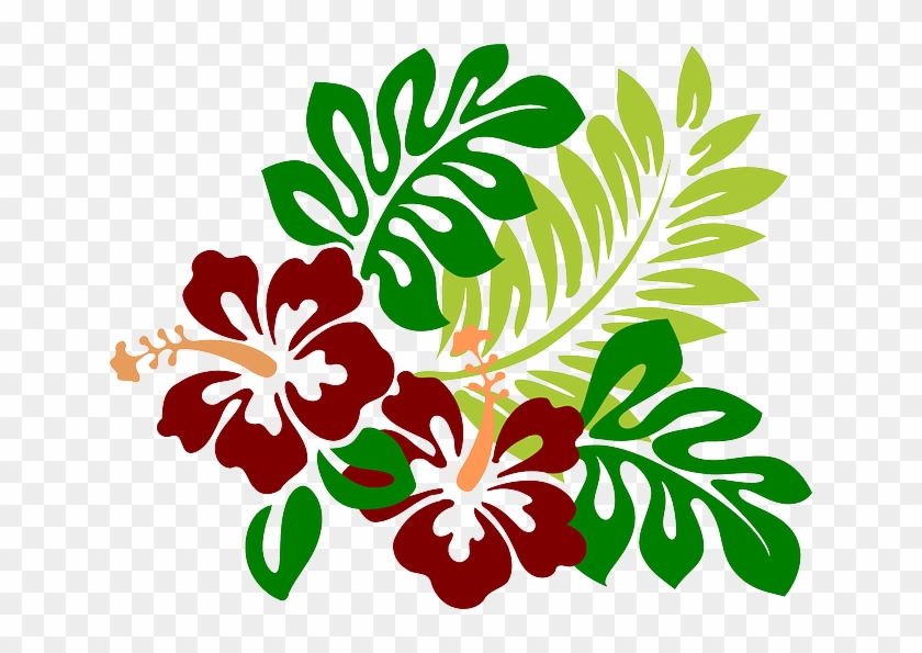 Michele Luminarias Em Pvc - Hawaiian Flower Png #1049385