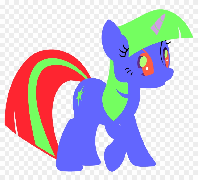 Pony Horse Clip Art Red Green Mammal Pink Vertebrate - Cartoon #1049544