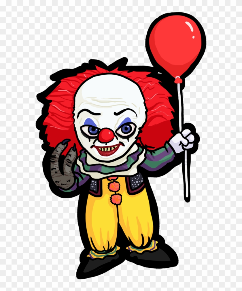 Pennywise 1990 By Ghostyce - Pennywise Clip Art #1049630