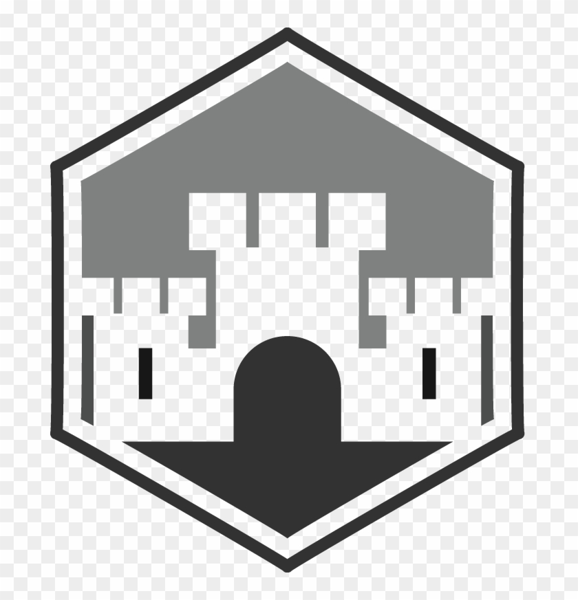 Castle Clip Art Black And White #1049666