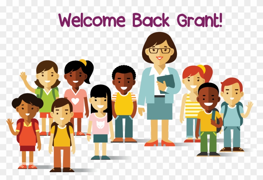 Grant Elementary School Pta - Multicultural Kids Clipart #1049675