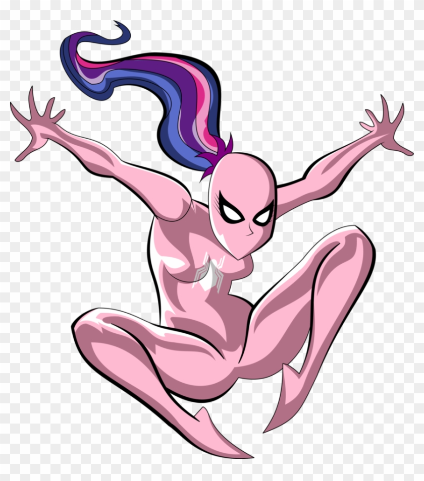 Art Commish - Spider Man Pink Background #1049757