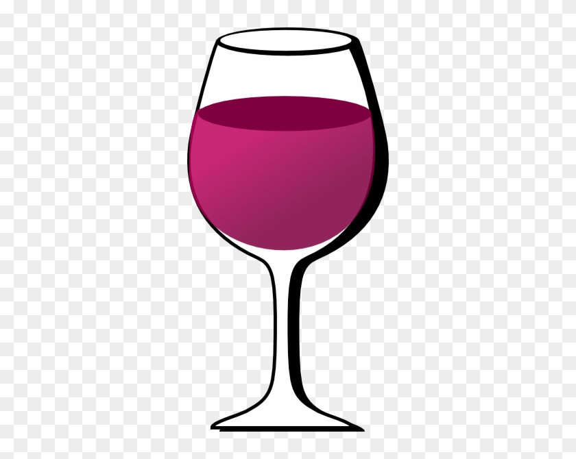 Clip Art Wine - Wine Glass Clip Art #1049849