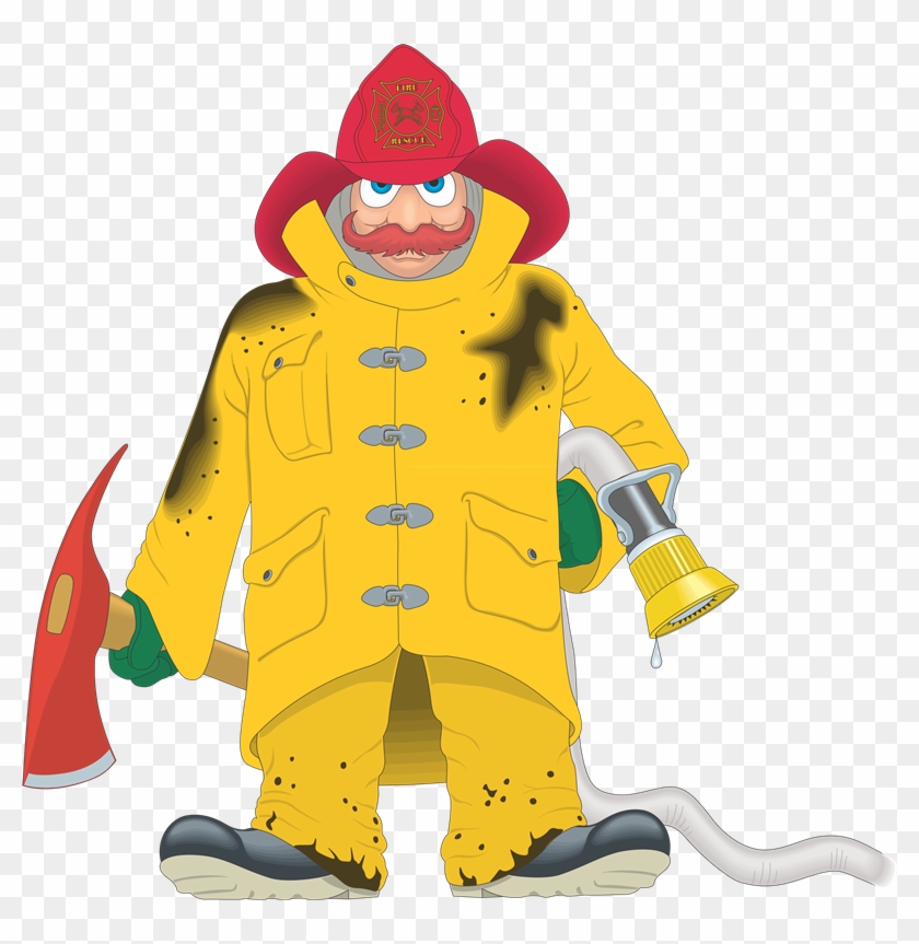 Imágenes Y Gifs Animados ® - Free Firefighter Cartoon Image Transparent #1049863