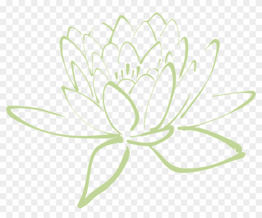 Cartoon Lotus Flower 26, Buy Clip Art - Lotus Flower Ornament (round) #1049922