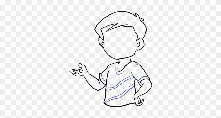 Cartoon Boy - Draw A Boy Easy - Free Transparent PNG Clipart Images Download