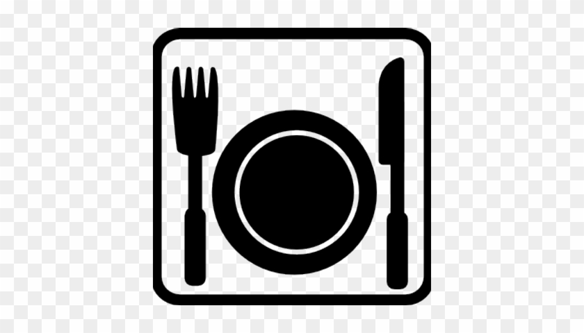 meal clipart black and white