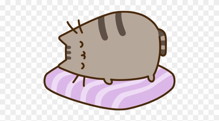 Telegram Pusheen Sticker Vkontakte Clip Art - Pusheen #1050000