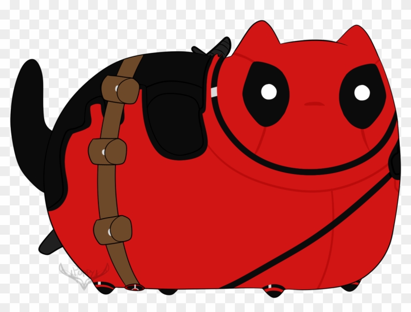 Deadpool Pusheen - Art Museum #1050022