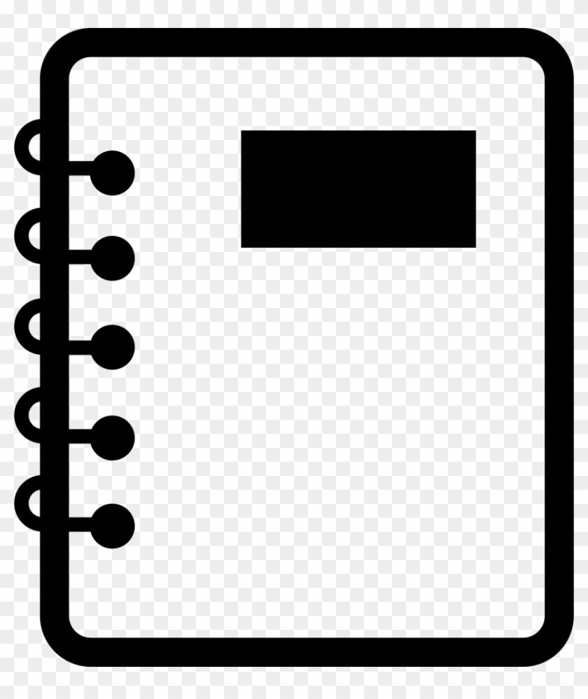 Notebook Of Paper With Spring Comments - Notebook Svg #1050030