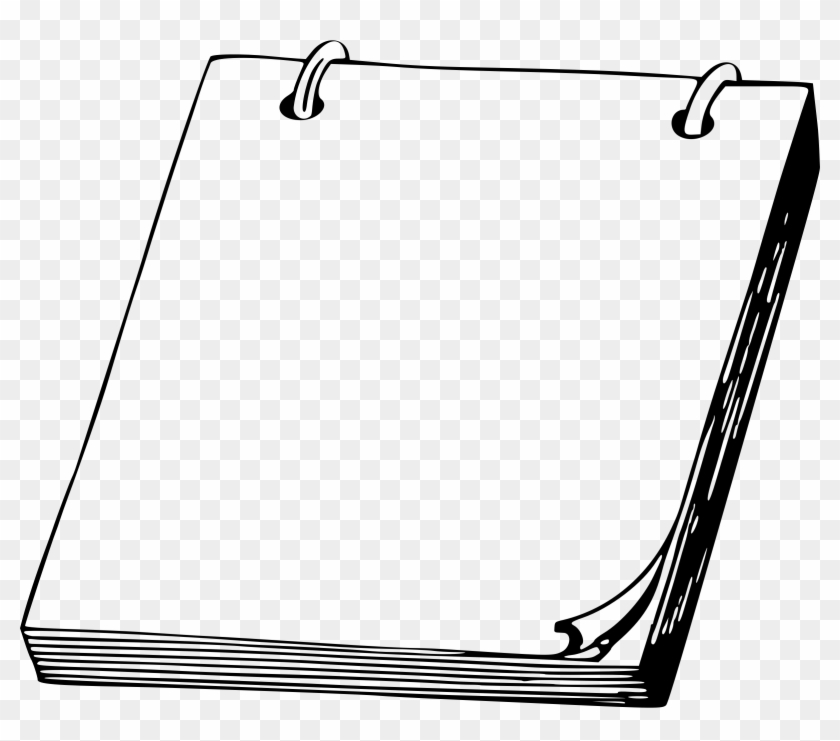 Big Image - Open Notebook Line Art #1050041