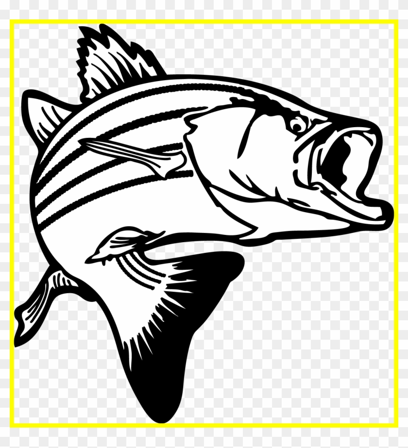 Inspiring Jumping Bass Fish Clip Art Clipart Panda - Striped Bass Clip Art #1050103