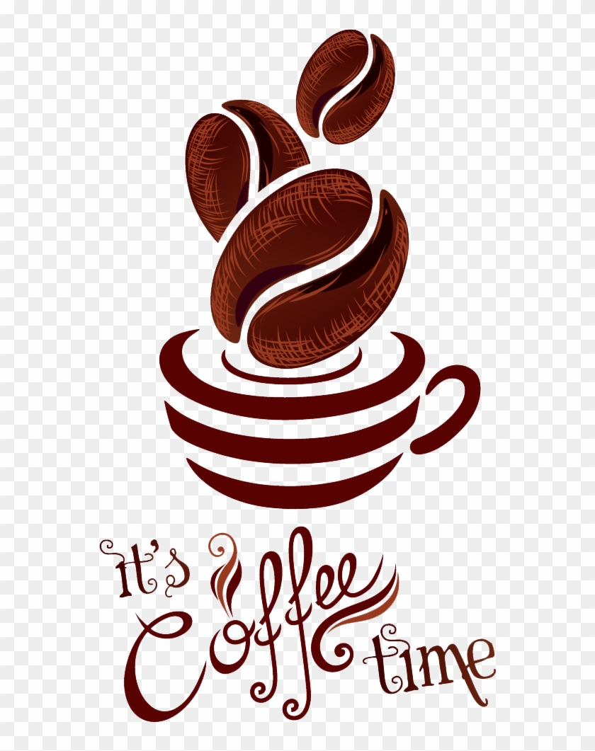 Coffee Logo Png Clipart - It's Coffee Time Png #1050159