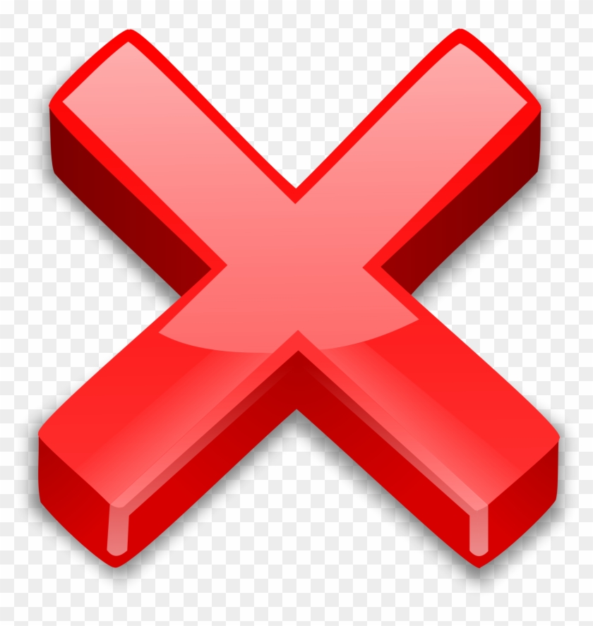 Symbol Multiplication Sign Icon - False Icon Png #1050204