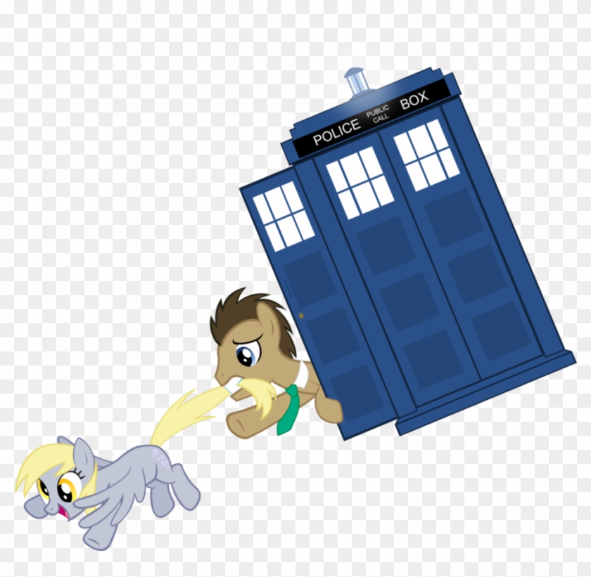The Doctor And Derpy By Zacatron94 - Custom Woman Calvin And Hobbes Doctor #1050255