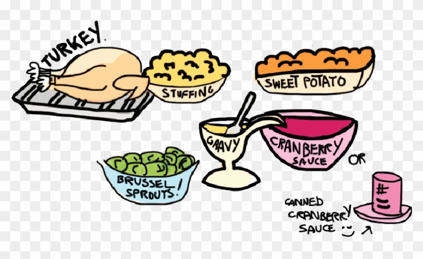 Stuffing Clipart Turkey Stuffing - Protein Food Cartoon Png #1050267